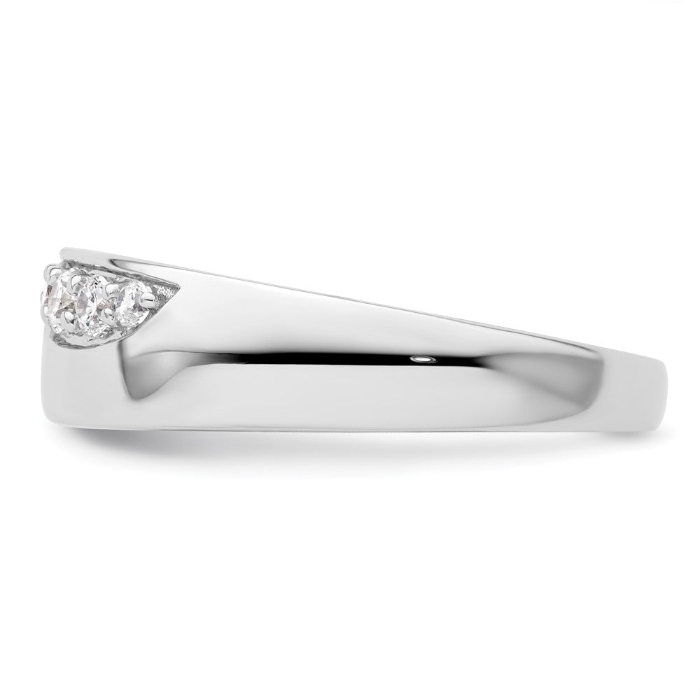 14K Weißgold True Origin Herren 1/4 Karat Im Labor Gezüchtet Diamant Vs D E F Ring