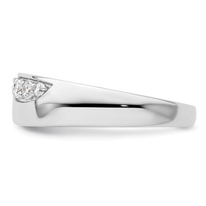 14K Weißgold True Origin Herren 1/4 Karat Im Labor Gezüchtet Diamant Vs D E F Ring