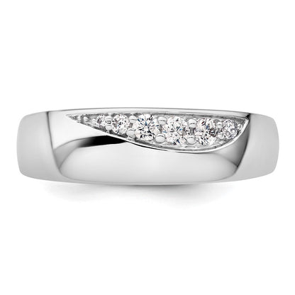 14K Weißgold True Origin Herren 1/4 Karat Im Labor Gezüchtet Diamant Vs D E F Ring