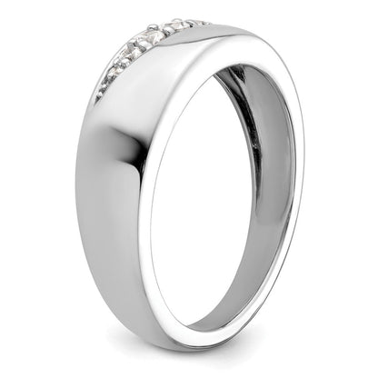 14K Weißgold True Origin Herren 1/4 Karat Im Labor Gezüchtet Diamant Vs D E F Ring