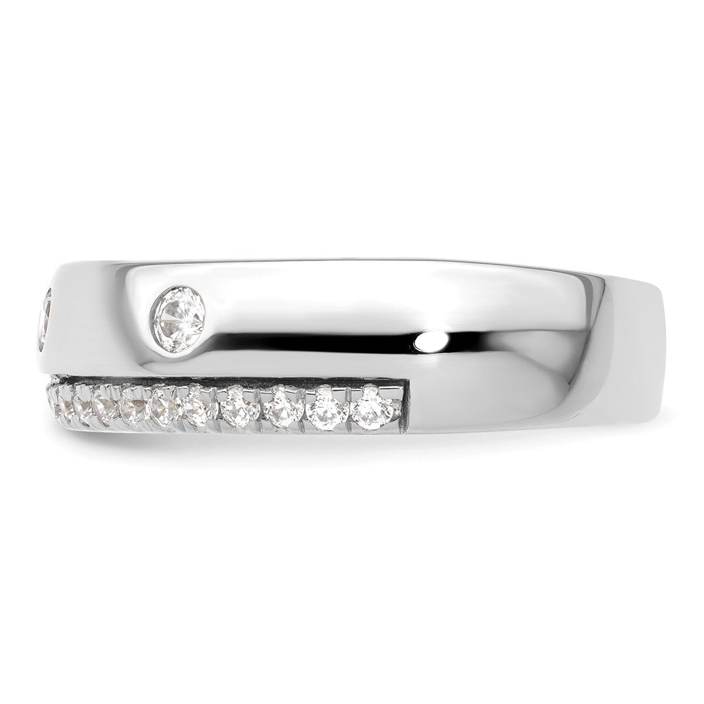14K Weißgold True Origin Herren 1/2 Karat Im Labor Gezüchtet Diamant Vs D E F Ring