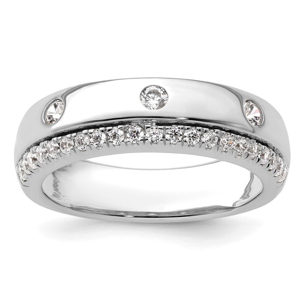 14K Weißgold True Origin Herren 1/2 Karat Im Labor Gezüchtet Diamant Vs D E F Ring