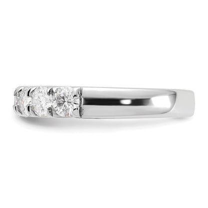 14K Weißgold Ring mit 1 ct. im Labor gezüchteten Diamanten VS/SI+ G+, Siebenstein-Ring