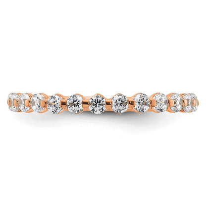 14K Roségold True Origin 1/2 Karat Im Labor Gezüchtet Diamant Vs D E F Ring