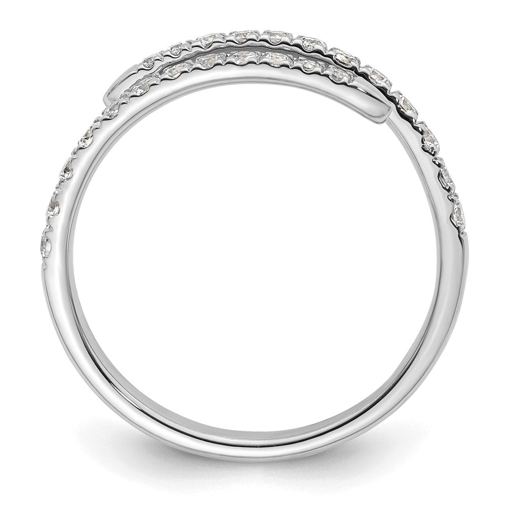 14K Weißgold True Origin 3/8 Karat Im Labor Gezüchtet Diamant Vs D E F Fantasie Ring