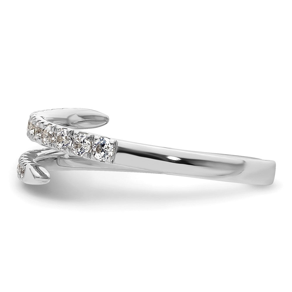 14K Weißgold True Origin 3/8 Karat Im Labor Gezüchtet Diamant Vs D E F Fantasie Ring