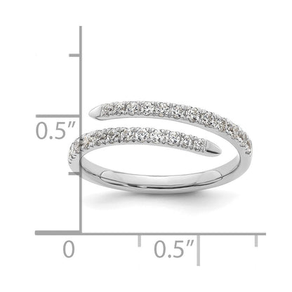 14K Weißgold True Origin 3/8 Karat Im Labor Gezüchtet Diamant Vs D E F Fantasie Ring