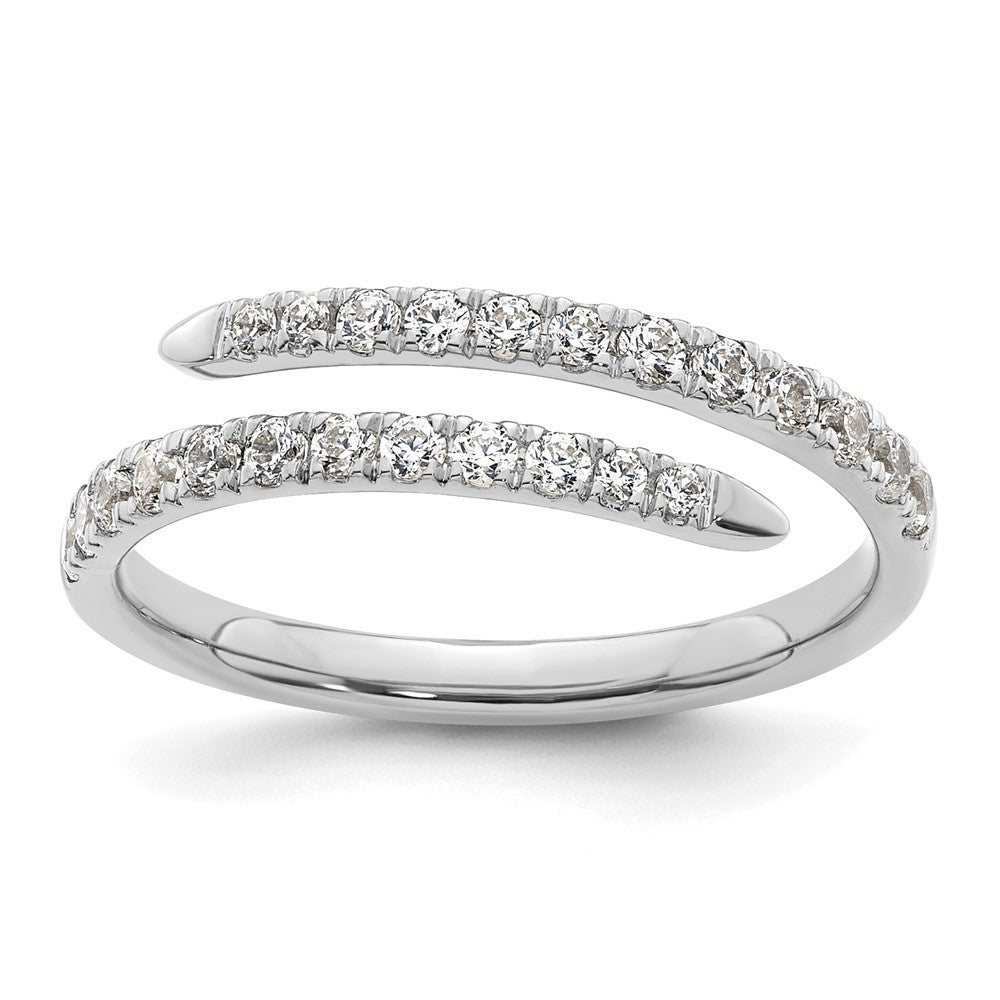 14K Weißgold True Origin 3/8 Karat Im Labor Gezüchtet Diamant Vs D E F Fantasie Ring