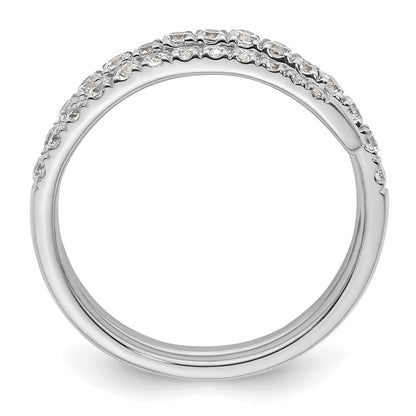 14K Weißgold True Origin 3/4 Karat Im Labor Gezüchtet Diamant Vs D E F Fantasie Ring