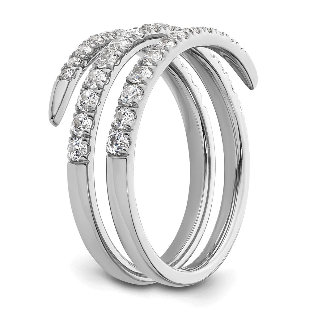 14K Weißgold True Origin 3/4 Karat Im Labor Gezüchtet Diamant Vs D E F Fantasie Ring
