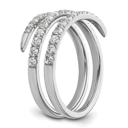 14K Weißgold True Origin 3/4 Karat Im Labor Gezüchtet Diamant Vs D E F Fantasie Ring