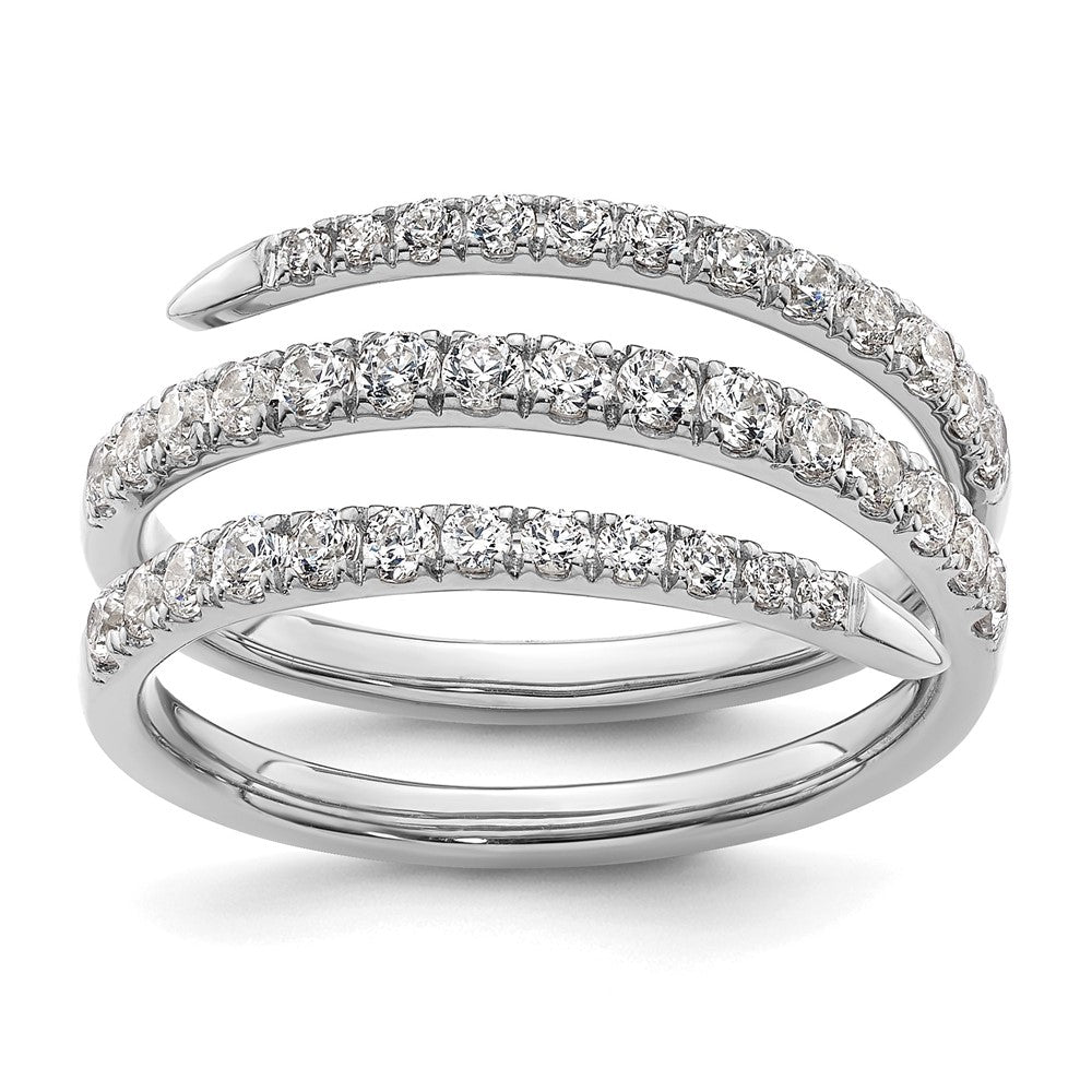 14K Weißgold True Origin 3/4 Karat Im Labor Gezüchtet Diamant Vs D E F Fantasie Ring