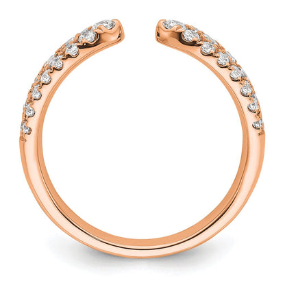 14K Roségold True Origin 3/4 Karat Im Labor Gezüchtet Diamant Vs D E F Fantasie Ring