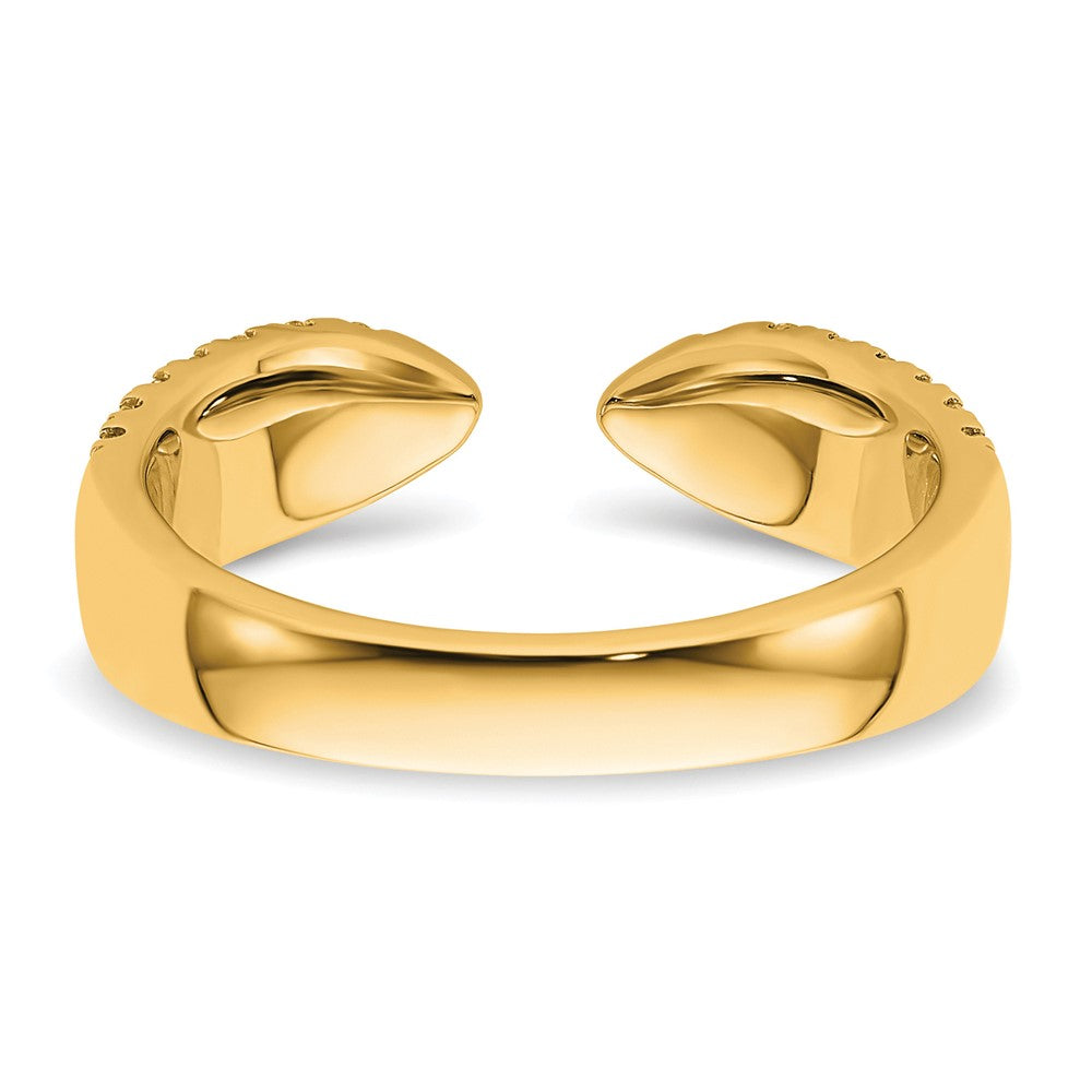 True Origin 14K Gelbgold 3/4 Karat Im Labor Gezüchtet Diamant Vs+ F+ Komplett Ehering Ring