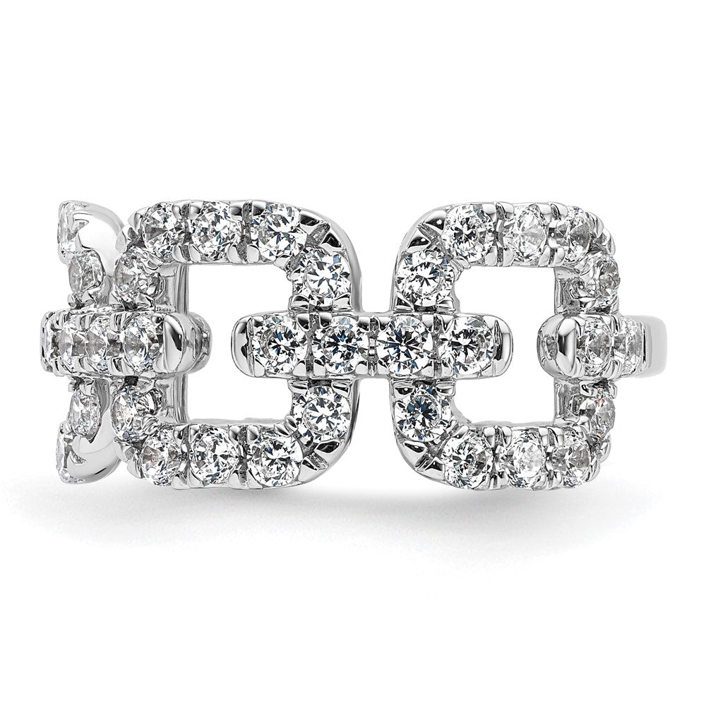 14K Weißgold True Origin 2 3/8 Karat Im Labor Gezüchtet Diamant Vs Def Ring