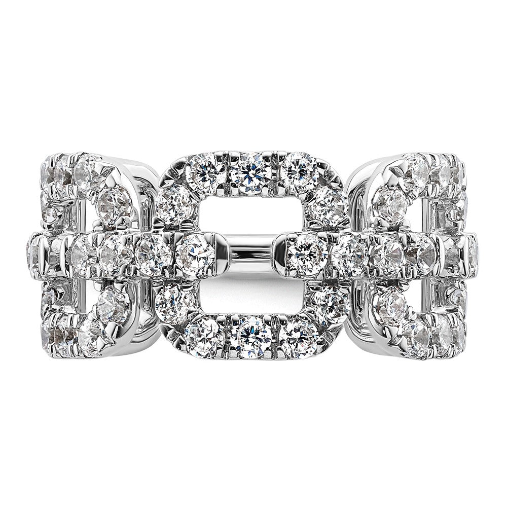 14K Weißgold True Origin 2 3/8 Karat Im Labor Gezüchtet Diamant Vs Def Ring