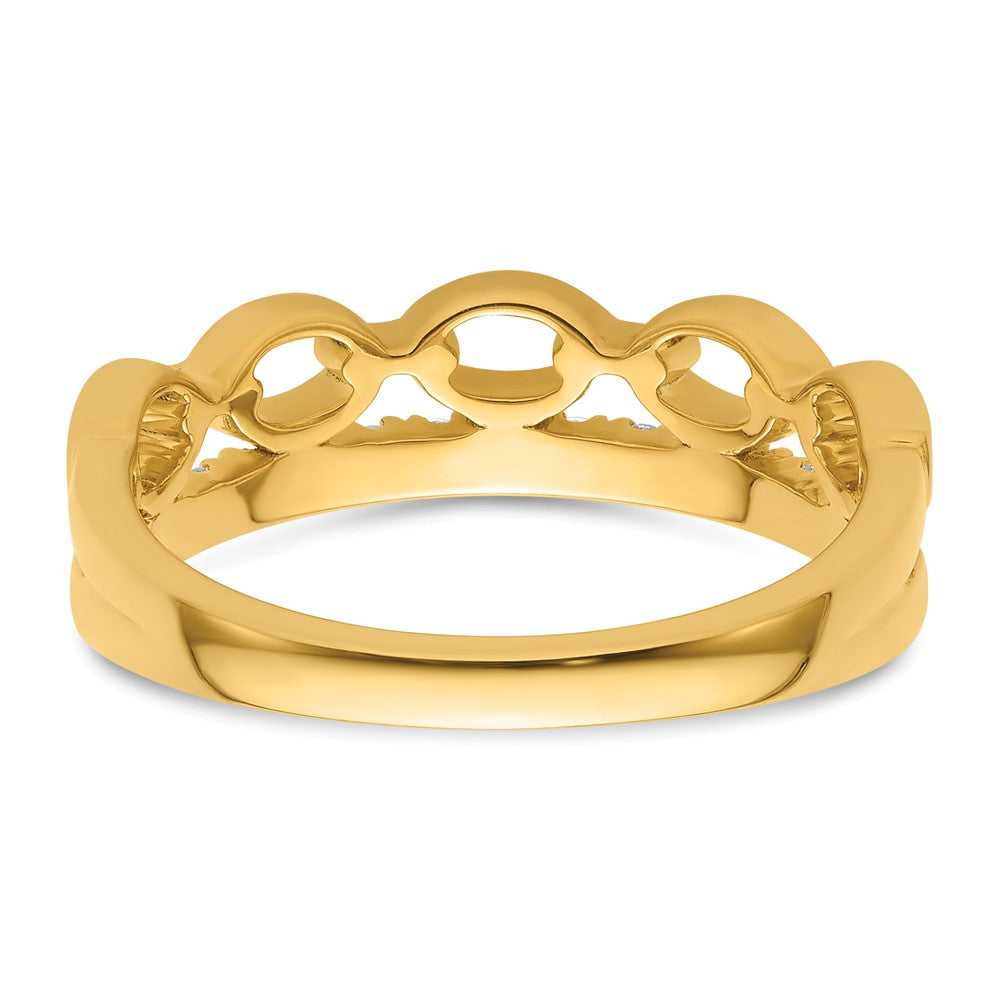 14K Bicolor True Origin 1/3 Karat Im Labor Gezüchtet Diamant Vs D E F Ring
