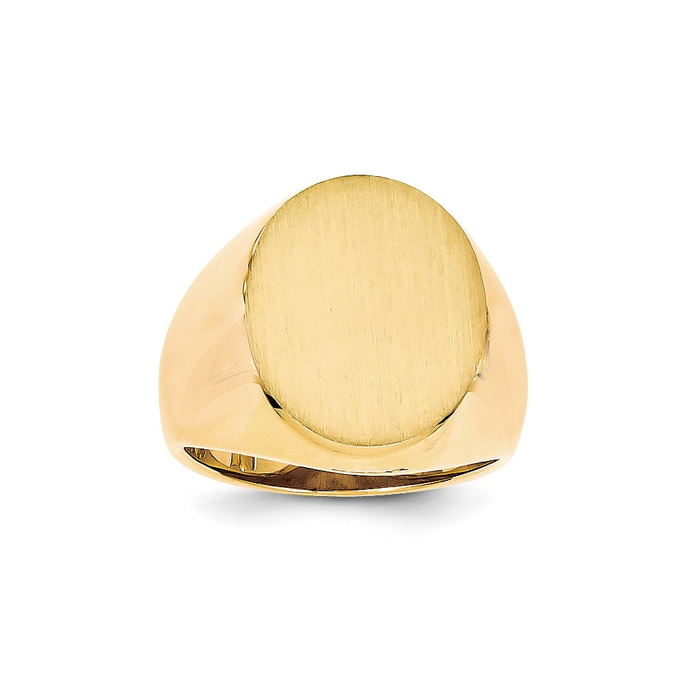 14K Gelbgold Herren-Siegelring