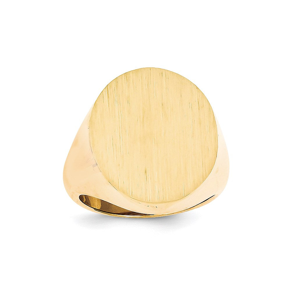14K Gelbgold Herren-Siegelring