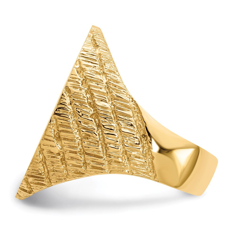 14K Gelbgold Siegelring für Herren