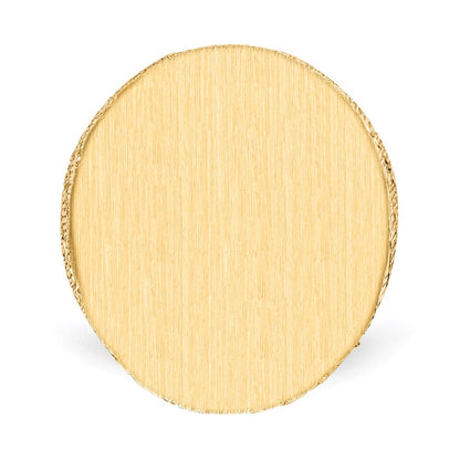 14K Gelbgold Siegelring für Herren