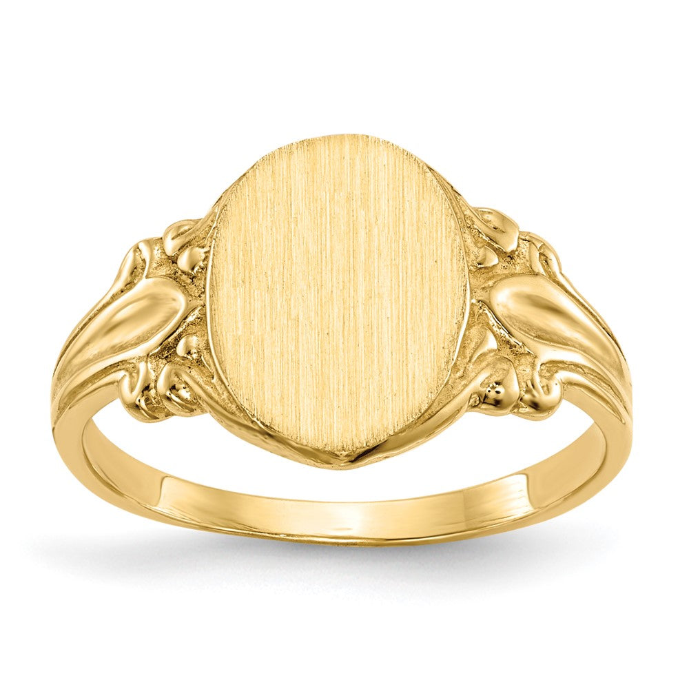 10K Gelbgold Siegelring