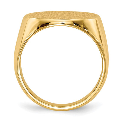 10K Gelbgold Siegelring für Herren