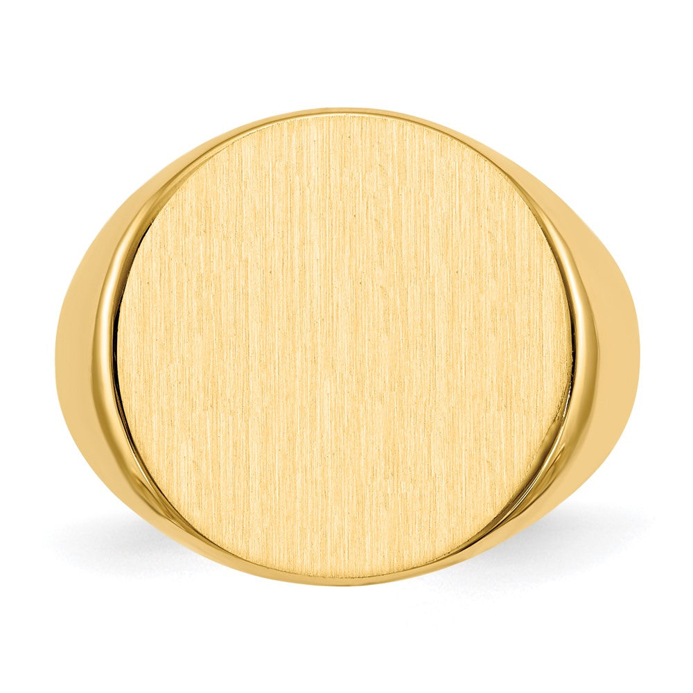 10K Gelbgold Siegelring für Herren