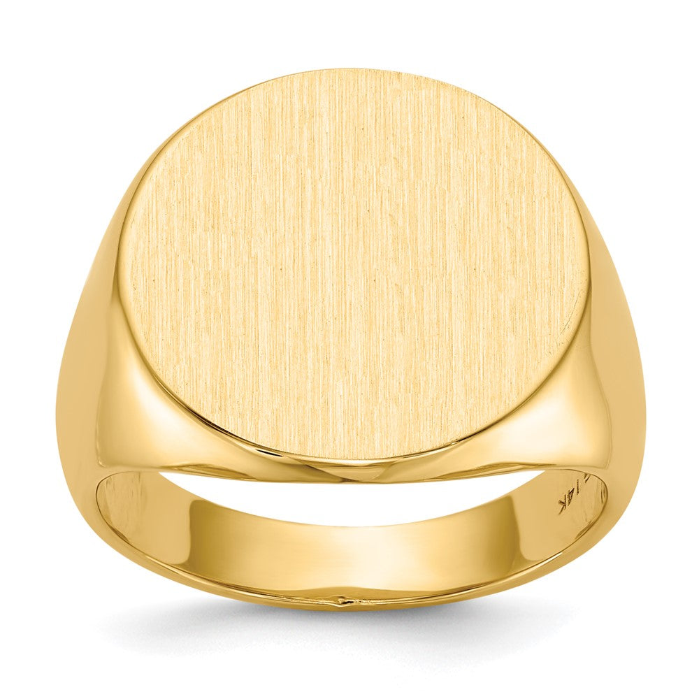 10K Gelbgold Siegelring für Herren