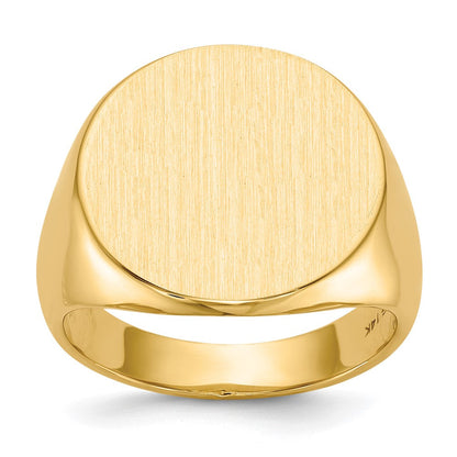 10K Gelbgold Siegelring für Herren