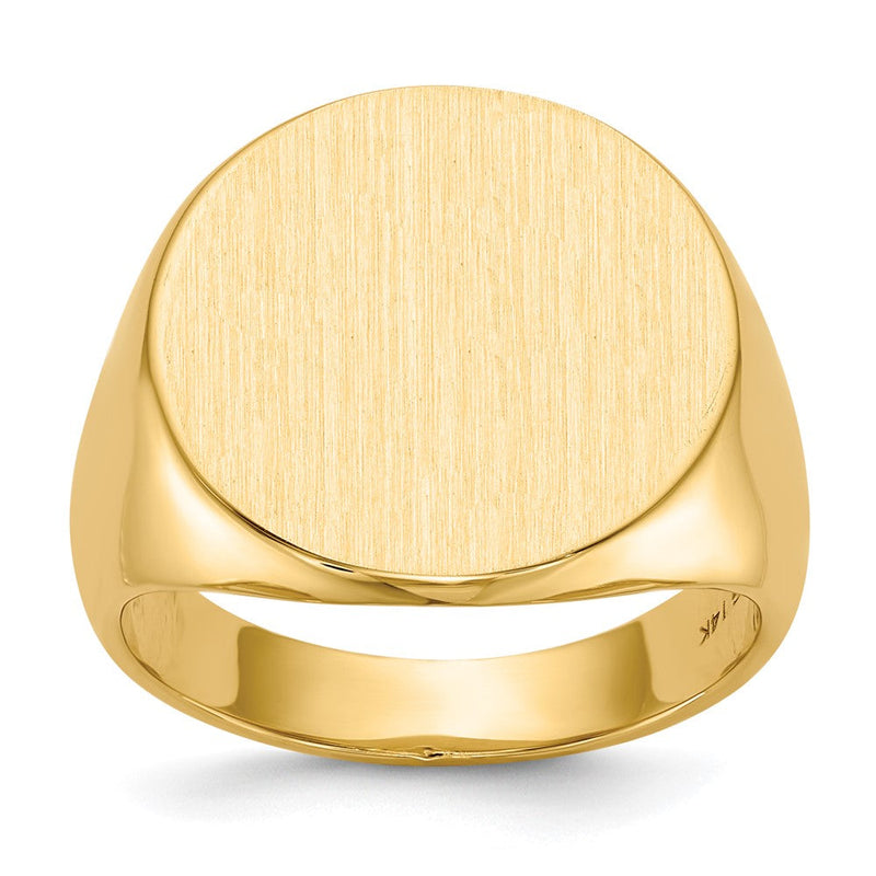 10K Gelbgold Siegelring für Herren