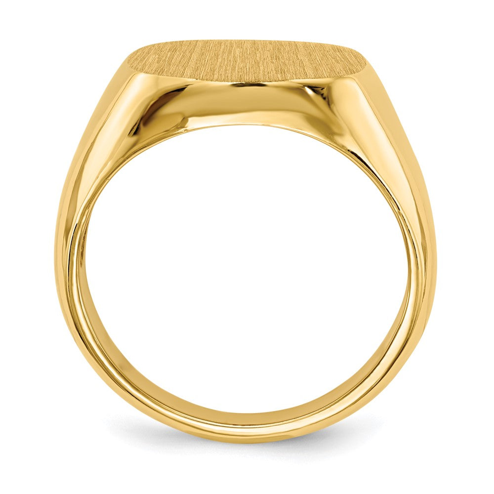 10K Gelbgold Siegelring für Herren