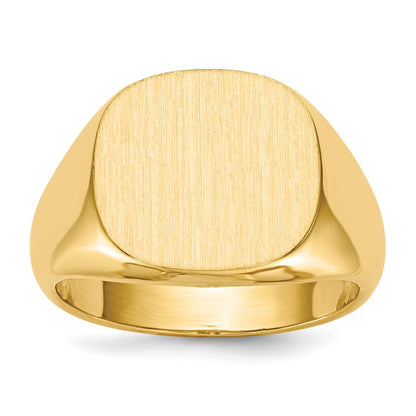 10K Gelbgold Siegelring für Herren