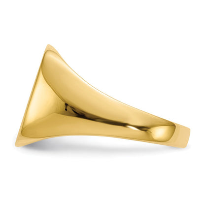 18K Gelbgold Herren-Siegelring