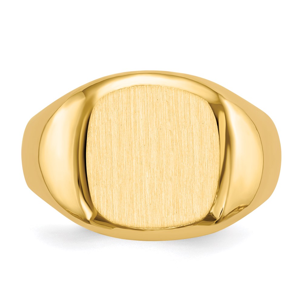 14K Gelbgold Siegelring für Herren