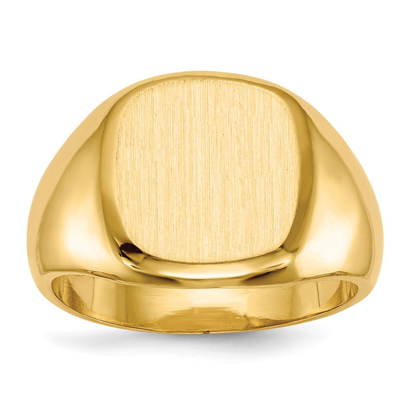 14K Gelbgold Siegelring für Herren