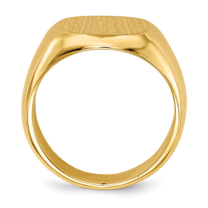 14K Gelbgold Herren-Siegelring