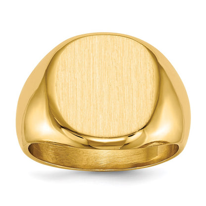 14K Gelbgold Herren-Siegelring