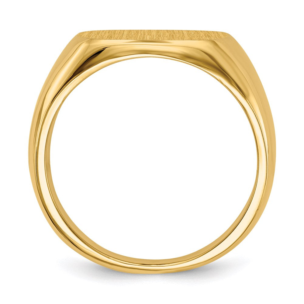 14K Gelbgold Herren-Siegelring