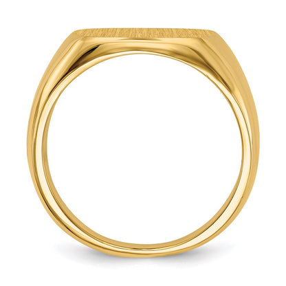 14K Gelbgold Herren-Siegelring