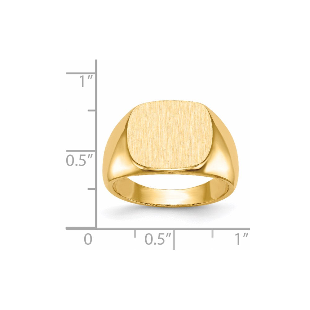 14K Gelbgold Herren-Siegelring