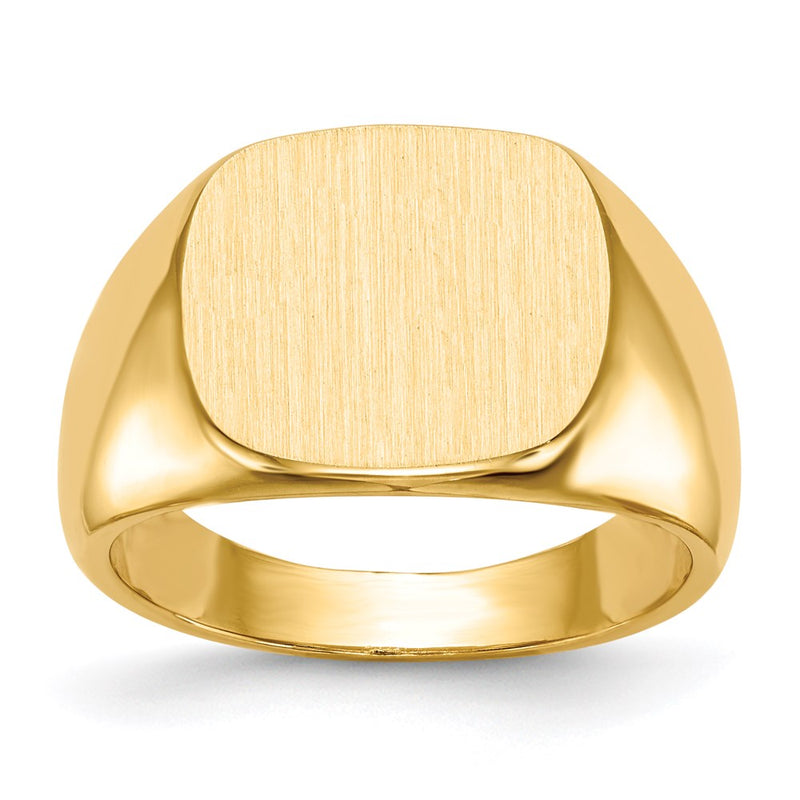 14K Gelbgold Herren-Siegelring