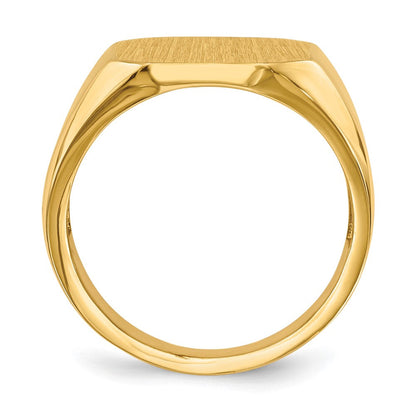 10K Gelbgold Siegelring für Herren