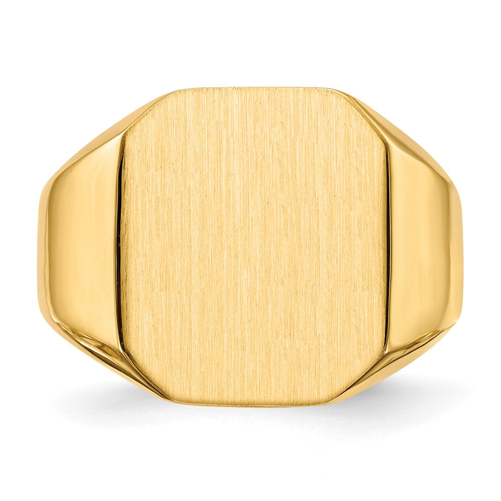 10K Gelbgold Siegelring für Herren