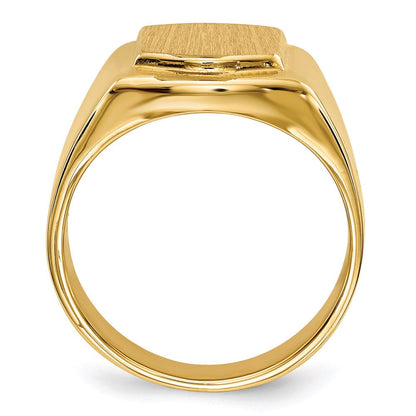 14K Gelbgold Herren-Siegelring