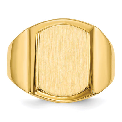 14K Gelbgold Herren-Siegelring