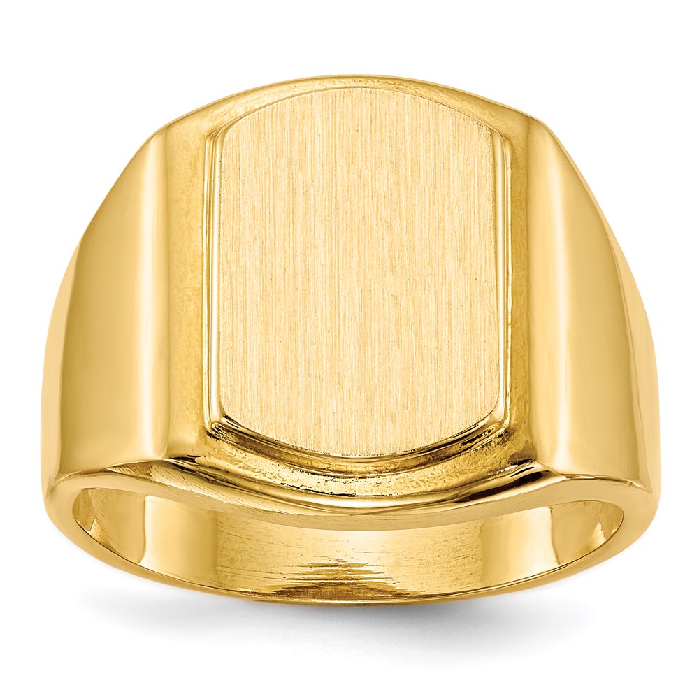 14K Gelbgold Herren-Siegelring
