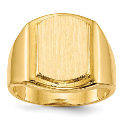 14K Gelbgold Herren-Siegelring