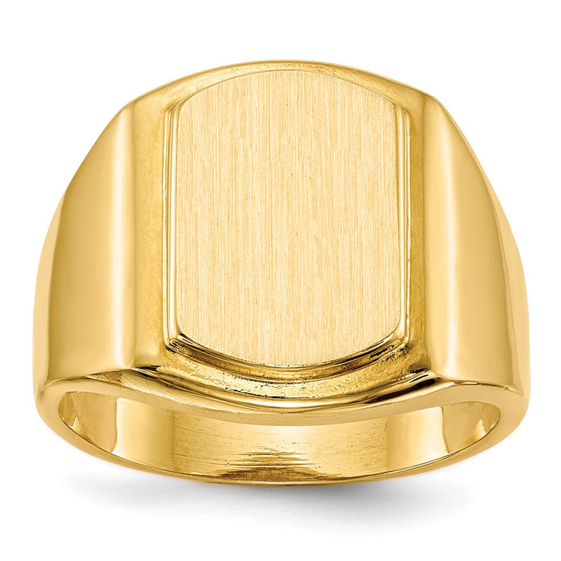 14K Gelbgold Herren-Siegelring