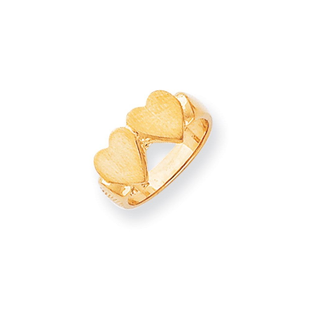 14K Gelbgold Siegelring